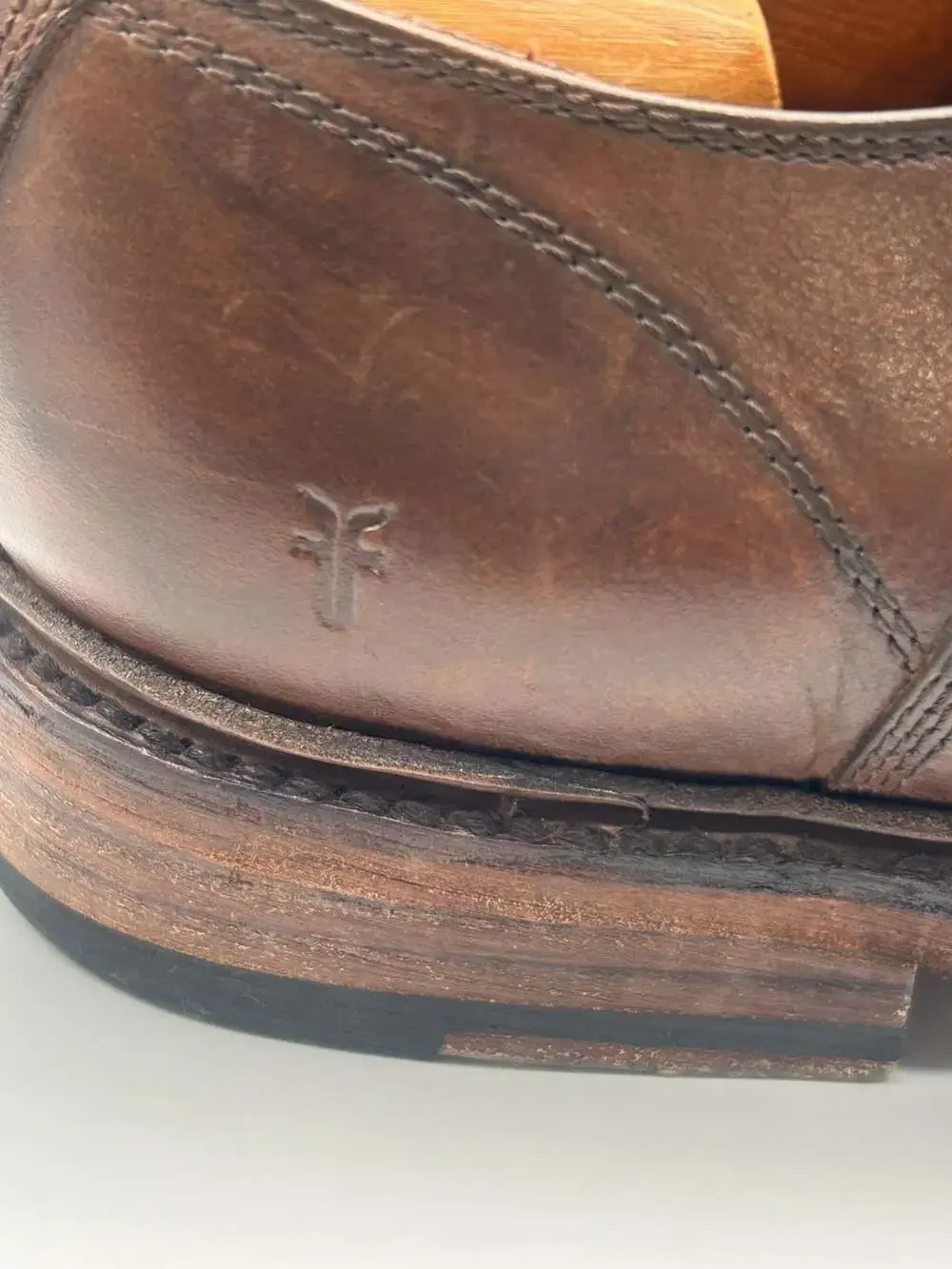 Frye brown leather